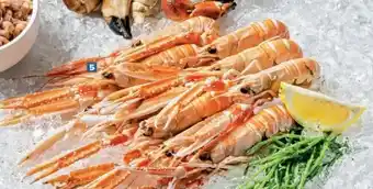 Carrefour Gekookte langoustines aanbieding