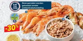 Carrefour Gekookte roze garnalen kwaliteitsketen carrefour aanbieding