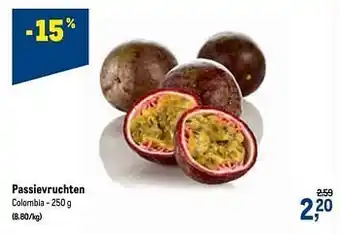 Passievruchten 250 gram