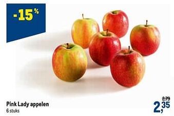 Pink lady appelen