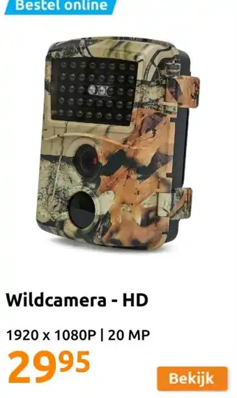 Action Wildcamera - HD 1920 x 1080P | 20 MP aanbieding