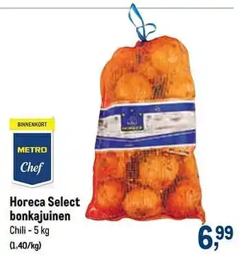 Makro Horeca select bonkajuinen aanbieding