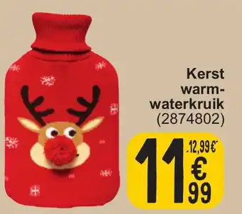 Cora Kerst warm waterkruik aanbieding