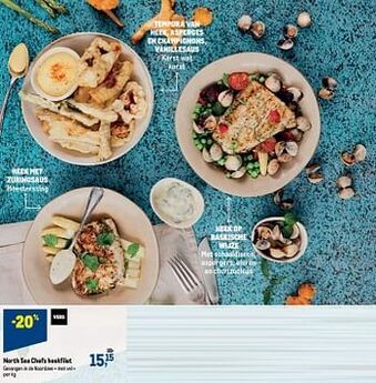 Makro North sea chefs heekfilet aanbieding