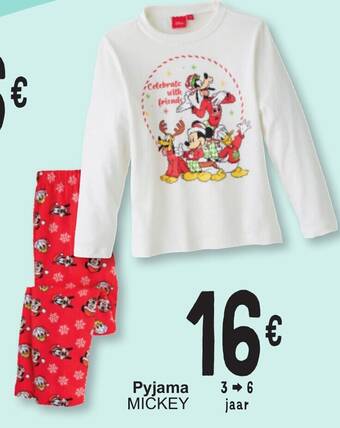 Cora Pyjama MICKEY aanbieding