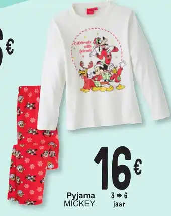 Cora Pyjama MICKEY aanbieding