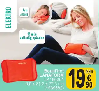Cora LANAFORM Bouill'hot LA180201 6.5 x 21.2 x 27.3cm aanbieding