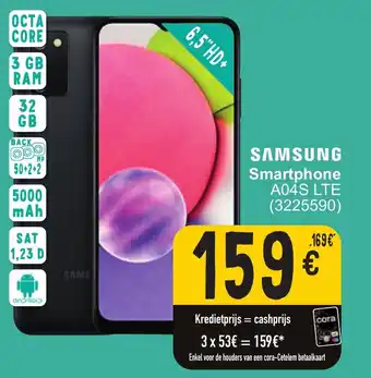 Cora SAMSUNG Smartphone A04S LTE ( aanbieding