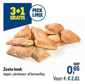 Makro Zoete koek aanbieding