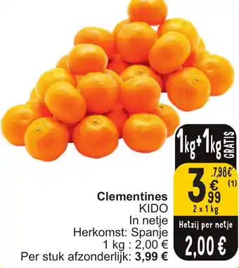 Clementines KIDO 2 x 1kg
