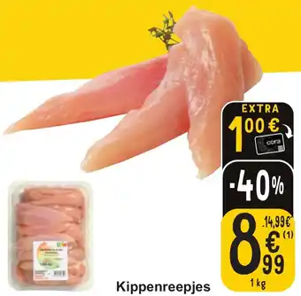 Kippenreepjes 1 kg