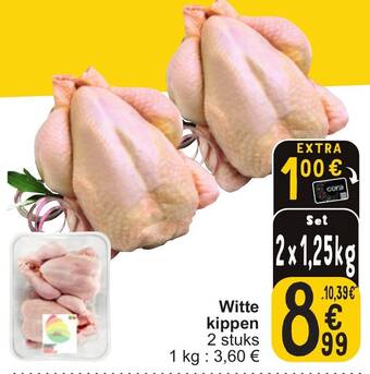 Cora Witte kippen aanbieding
