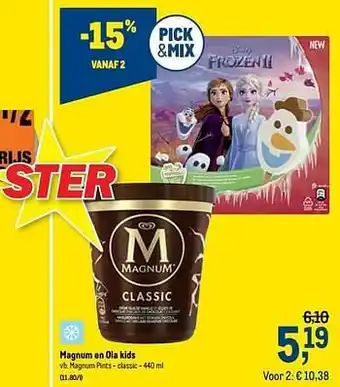 Makro Magnum pints - classic 400 ml aanbieding