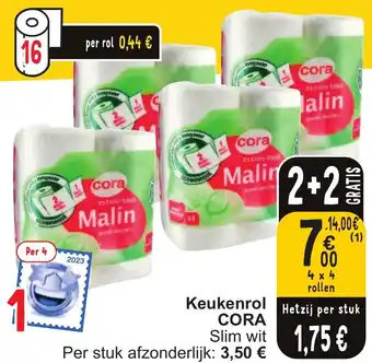 Cora Keukenrol CORA aanbieding