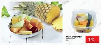 Fruitsalade classic food boulevard