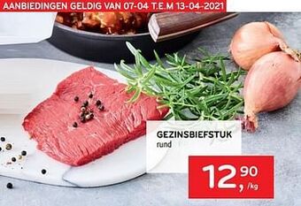 Alvo Gezinsbiefstuk rund aanbieding