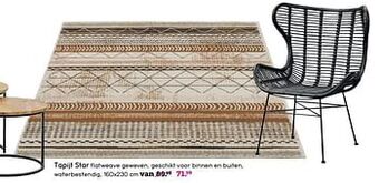 Leen Bakker Tapijt star aanbieding