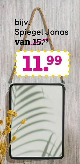 Leen Bakker Spiegel jonas aanbieding