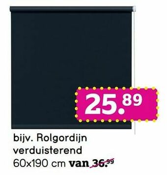 Leen Bakker Rolgordijn verduisterend aanbieding