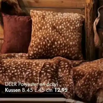 Casa Deer kussen aanbieding