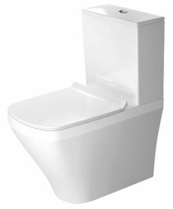 X2O Duravit Durastyle staand toilet glanzend wit met spoelrand aanbieding