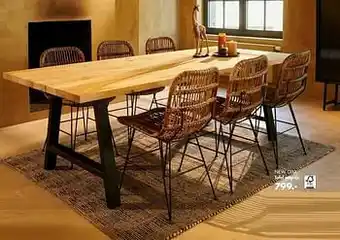 Casa New oak tafel aanbieding