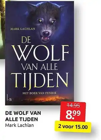 Boekenvoordeel De Wolf Van Alle Tijden aanbieding