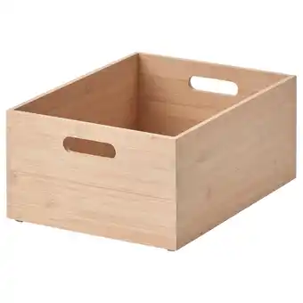 IKEA Uppdatera opberger, licht bamboe, 24x32x15 cm aanbieding