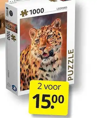 1000 Puzzle Leopard