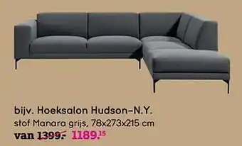 Leen Bakker Hoeksalon hudson-n.y. aanbieding