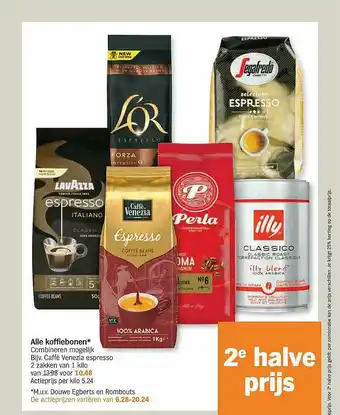 Albert Heijn Alle Kofflebonen aanbieding