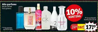 Kruidvat Alle Parfums Tommy Girl aanbieding