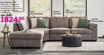 Leen Bakker Hoeksalon tom aanbieding