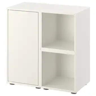 IKEA Eket kastencombinatie met doppen, wit, 70x35x72 cm aanbieding