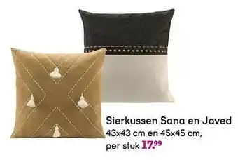 Leen Bakker Sierkussen sana en javed aanbieding