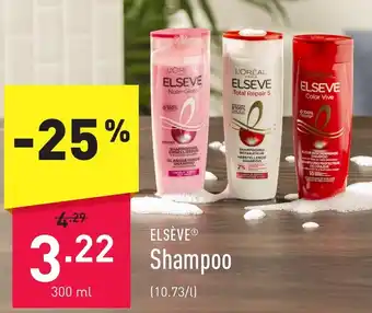 ALDI Shampoo 300mL aanbieding