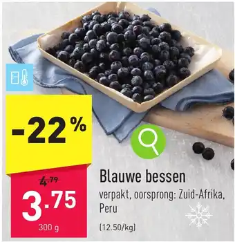 ALDI Blauwe bessen 300g aanbieding