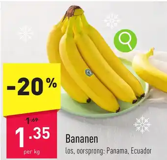 ALDI Bananen aanbieding