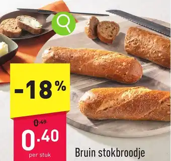 ALDI Bruin stokbroodje aanbieding