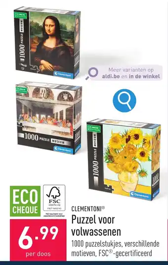 Puzzel voor volwassenen