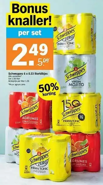 Schweppes alle varianten