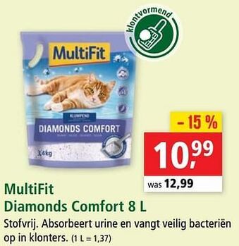 Maxi Zoo Multifit diamonds comfort aanbieding