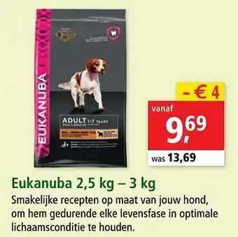 Maxi Zoo Eukanuba aanbieding