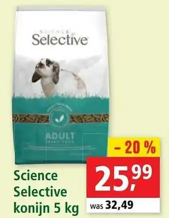 Science selective konijn