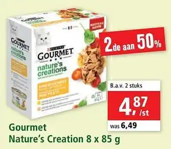 Maxi Zoo Gourmet nature`s creation aanbieding
