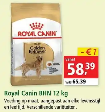 Maxi Zoo Royal canin bhn aanbieding