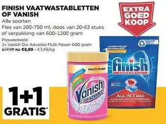 Jumbo Vanish oxi advance multi power aanbieding