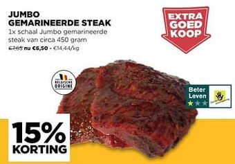 Jumbo Jumbo gemarineerde steak aanbieding