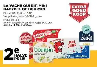 Jumbo Mini babybel jonge 45+ kaasjes aanbieding