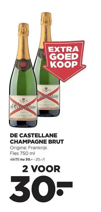 Jumbo De castellane champagne brut 750 ml aanbieding